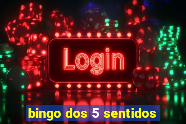 bingo dos 5 sentidos